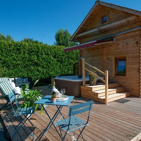 Chalet & Spa Sur La Cote Fleurie Auberville Esterno foto