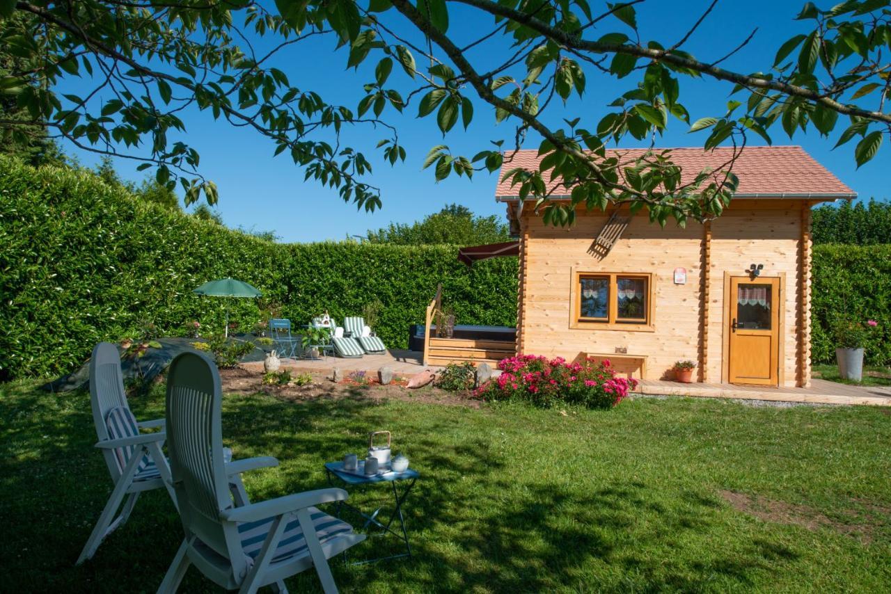 Chalet & Spa Sur La Cote Fleurie Auberville Esterno foto