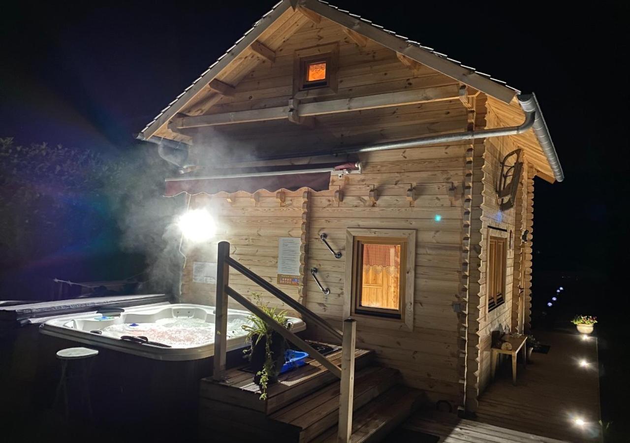 Chalet & Spa Sur La Cote Fleurie Auberville Esterno foto