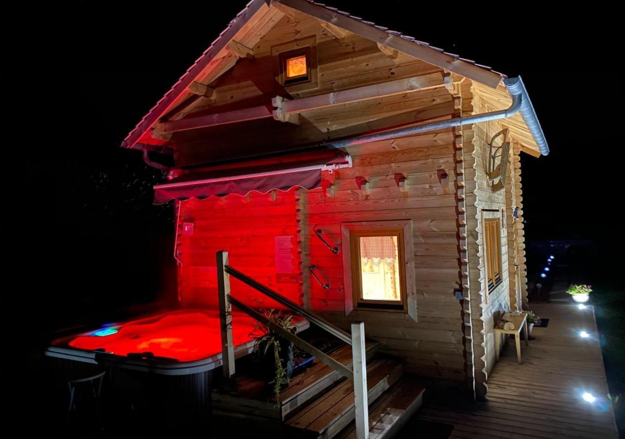 Chalet & Spa Sur La Cote Fleurie Auberville Esterno foto
